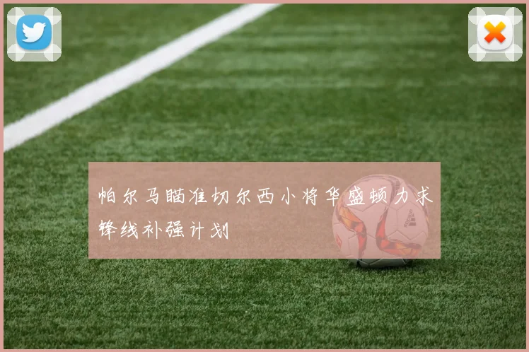 帕尔马瞄准切尔西小将华盛顿力求锋线补强计划